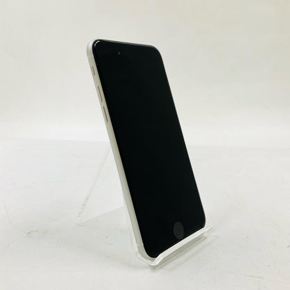【全額返金保証】【最速発送】Apple iPhone iPhone SE (2nd generation) 64GB ホワイト au SIMフリー 白ロム 動作確認済 80%