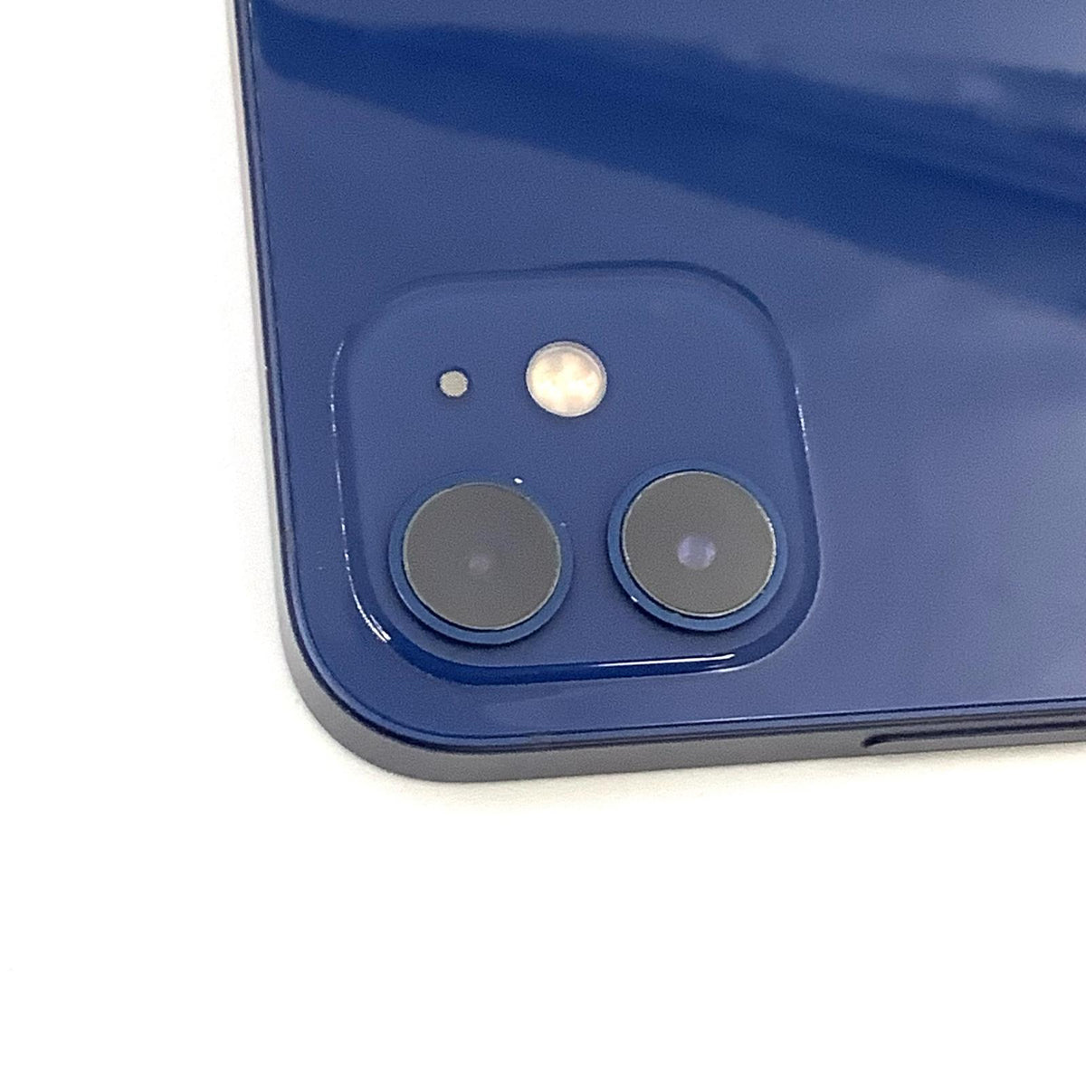 【全額返金保証】【最速発送】Apple iPhone iPhone 12 64GB ブルー au 白ロム 動作確認済 82%