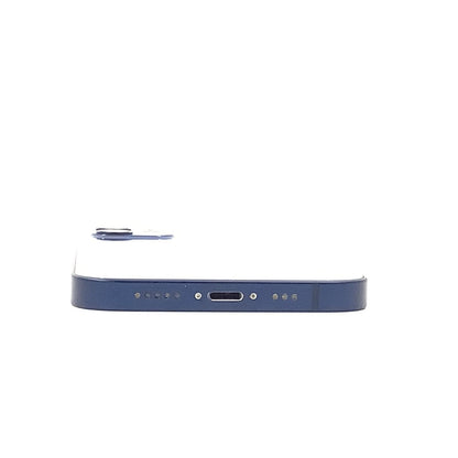 【全額返金保証】【最速発送】Apple iPhone iPhone 12 64GB ブルー au 白ロム 動作確認済 82%