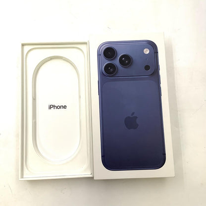 【全額返金保証】【最速発送】Apple iPhone iPhone 17 Pro 256GB ディープブルー SIMフリー 白ロム 美品 動作確認済 98%