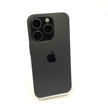 【全額返金保証】【最速発送】Apple iPhone iPhone 15 Pro 128GB ブラックチタニウム SIMフリー 白ロム 美品 動作確認済 83%