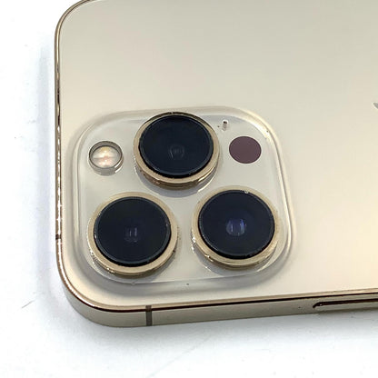 【全額返金保証】【最速発送】Apple iPhone iPhone 13 Pro 256GB ゴールド docomo SIMフリー 白ロム 動作確認済 85%