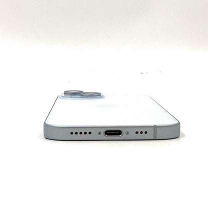 【全額返金保証】【最速発送】Apple iPhone iPhone 15 256GB ブルー Softbank SIMフリー 白ロム 動作確認済 87%