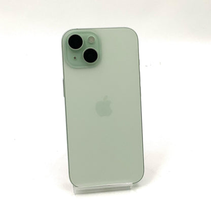 【全額返金保証】【最速発送】Apple iPhone iPhone 15 128GB グリーン Softbank SIMフリー 白ロム 動作確認済 89%