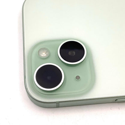 【全額返金保証】【最速発送】Apple iPhone iPhone 15 128GB グリーン Softbank SIMフリー 白ロム 動作確認済 89%