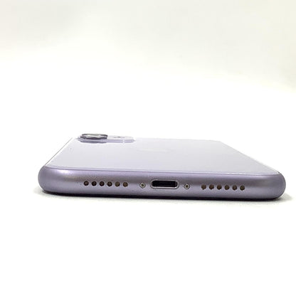 【全額返金保証】【最速発送】Apple iPhone iPhone 11 128GB パープル SIMフリー 白ロム 動作確認済 99%