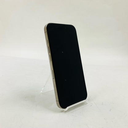【全額返金保証】【最速発送】Apple iPhone iPhone 15 Pro 128GB ナチュラルチタニウム SIMフリー 白ロム 美品 動作確認済 85%