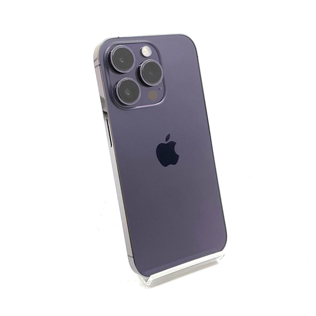 【全額返金保証】【最速発送】Apple iPhone iPhone 14 Pro 128GB ディープパープル docomo SIMフリー 白ロム 動作確認済 85%