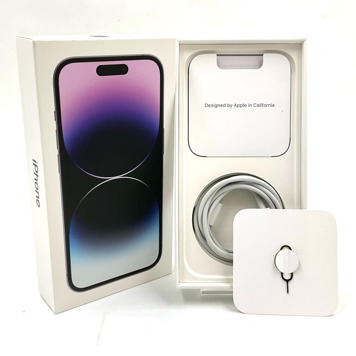 【全額返金保証】【最速発送】Apple iPhone iPhone 14 Pro 256GB ディープパープル SIMフリー 白ロム 動作確認済 79%