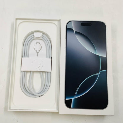 【全額返金保証】【最速発送】Apple iPhone iPhone 16 Pro Max 512GB ホワイトチタニウム SIMフリー 白ロム 美品 動作確認済 82%