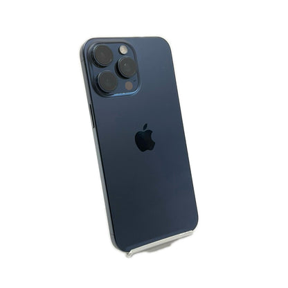 【全額返金保証】【最速発送】Apple iPhone iPhone 15 Pro Max 256GB ブルーチタニウム 楽天モバイル SIMフリー 動作確認済 80%