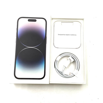 【全額返金保証】【最速発送】Apple iPhone iPhone 14 Pro 128GB スペースブラック SIMフリー 白ロム 動作確認済 71%