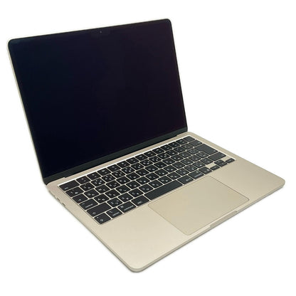 【全額返金保証】【最速発送】Apple MacBook Air 13インチ 2025 Apple M4 16GB SSD 256GB スターライト 100% 超美品 動作確認済