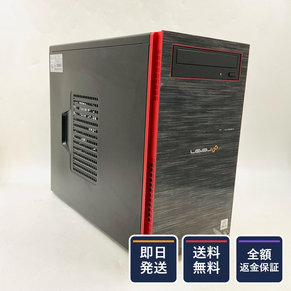 【全額返金保証】【最速発送】MouseComputer LEVEL ILeDXi-M046 Intel(R) Core(TM) i5-10400 CPU @ 2.90GHz 16GB SSD(SATA) 500GB NVIDIA GeForce GTX 1660 SUPER 美品 動作確認済