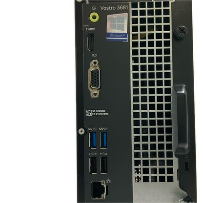 【全額返金保証】【最速発送】Dell Inc. Vostro Vostro 3681 Intel(R) Core(TM) i5-10400 CPU @ 2.90GHz 8GB HDD(RAID) 1TB / SSD(RAID) 256GB Intel(R) UHD Graphics 630 美品 動作確認済