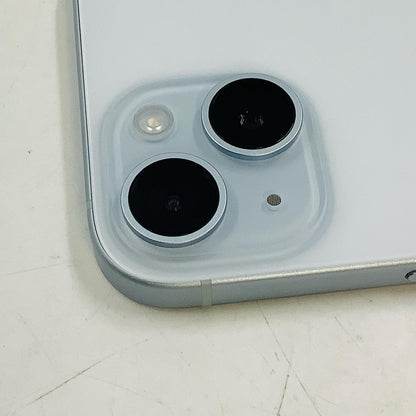【全額返金保証】【最速発送】Apple iPhone iPhone 15 256GB ブルー SIMフリー 白ロム 美品 動作確認済 89%