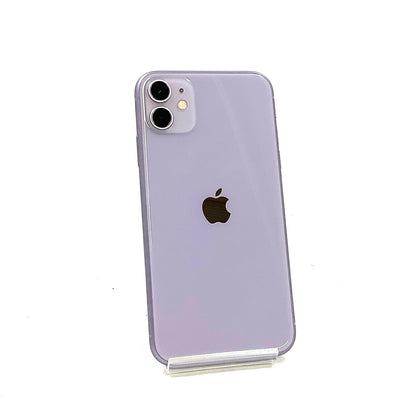 【全額返金保証】【最速発送】Apple iPhone iPhone 11 256GB パープル au SIMフリー 白ロム 動作確認済 76%