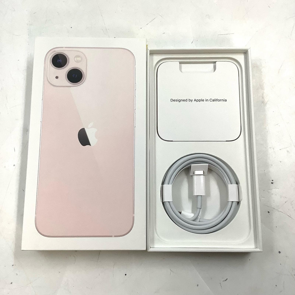 【全額返金保証】【最速発送】Apple iPhone iPhone 13 128GB ピンク Softbank SIMフリー 白ロム 動作確認済 72%