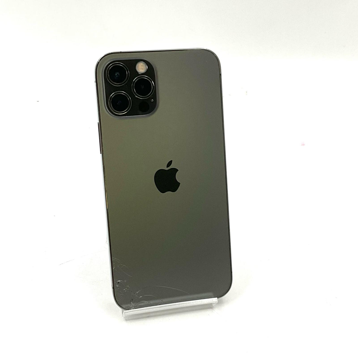 【最速発送】Apple iPhone iPhone 12 Pro 128GB グラファイト docomo SIMフリー 白ロム【難有】 81%