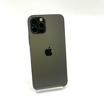 【最速発送】Apple iPhone iPhone 12 Pro 128GB グラファイト docomo SIMフリー 白ロム【難有】 81%