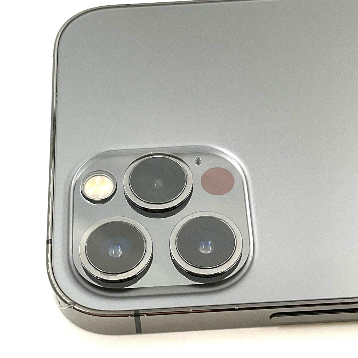 【最速発送】Apple iPhone iPhone 12 Pro 128GB グラファイト docomo SIMフリー 白ロム【難有】 81%