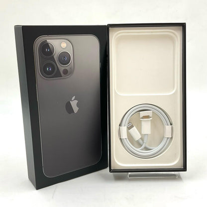 【全額返金保証】【最速発送】Apple iPhone iPhone 13 Pro 128GB グラファイト SIMフリー 白ロム 動作確認済 77%