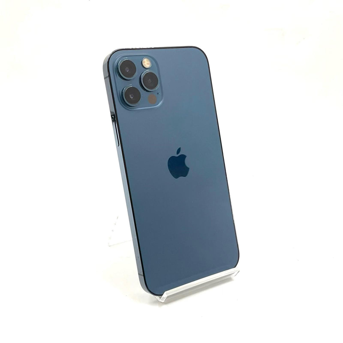 【全額返金保証】【最速発送】Apple iPhone iPhone 12 Pro 128GB パシフィックブルー au SIMフリー 白ロム 動作確認済 85%