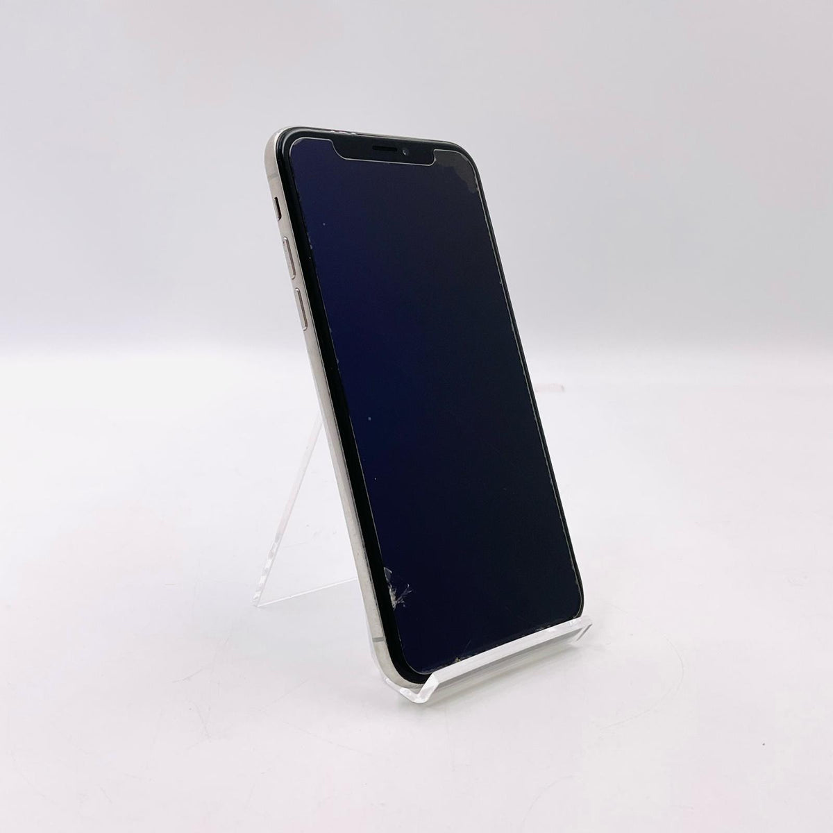 【最速発送】Apple iPhone iPhone X 64GB シルバー au SIMフリー 白ロム【難有】 79%