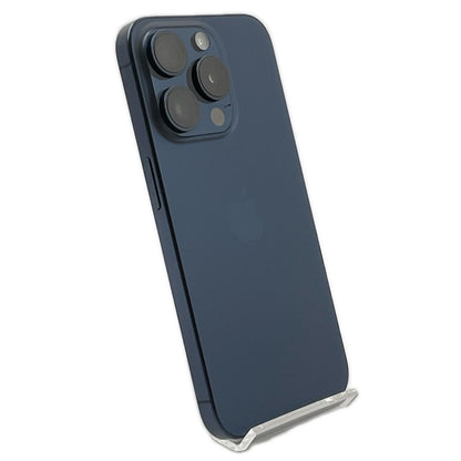 【全額返金保証】【最速発送】Apple iPhone iPhone 15 Pro 512GB ブルーチタニウム SIMフリー 白ロム 美品 動作確認済 84%