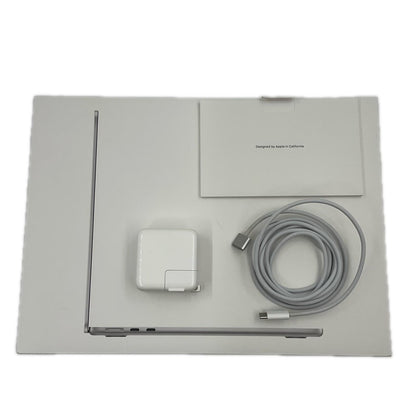 【全額返金保証】【最速発送】Apple MacBook Air 13.6インチ 2025 Apple M4 16GB SSD 256GB シルバー 100% 超美品 動作確認済