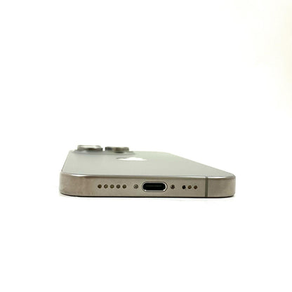 【全額返金保証】【最速発送】Apple iPhone iPhone 15 Pro 256GB ナチュラルチタニウム au SIMフリー 白ロム 美品 動作確認済 86%