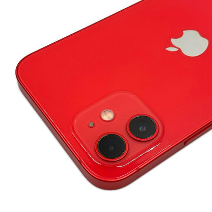 【全額返金保証】【最速発送】Apple iPhone iPhone 12 64GB (PRODUCT)RED au SIMフリー 白ロム 動作確認済 77%