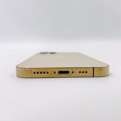 【全額返金保証】【最速発送】Apple iPhone iPhone 12 Pro 256GB ゴールド docomo 白ロム 動作確認済 77%