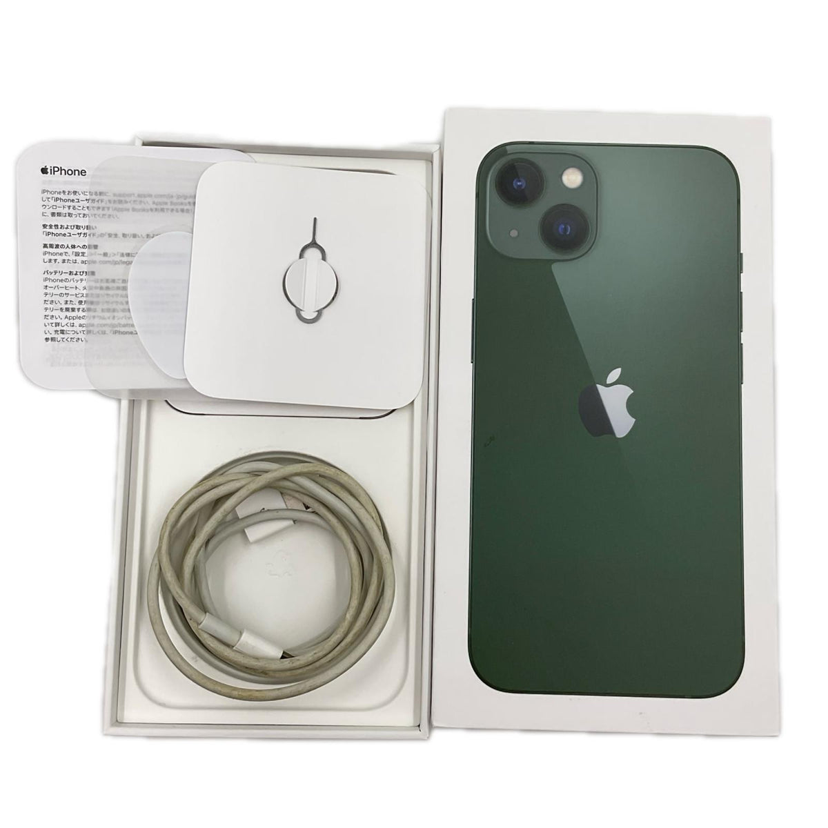 【全額返金保証】【最速発送】Apple iPhone iPhone 13 128GB グリーン 楽天モバイル 白ロム 動作確認済 76%