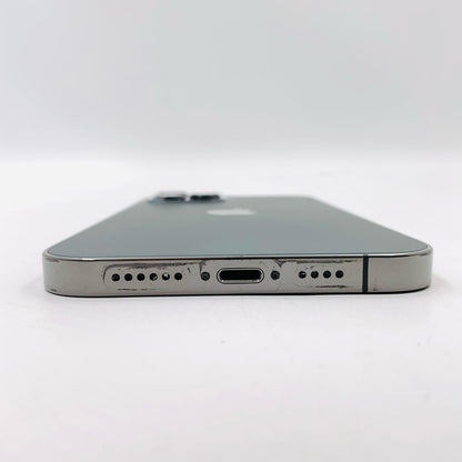 【全額返金保証】【最速発送】Apple iPhone iPhone 12 Pro Max 256GB グラファイト docomo 白ロム 動作確認済 83%