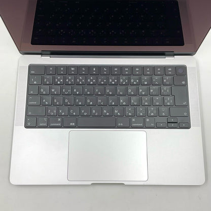 【全額返金保証】【最速発送】Apple MacBook Pro 14インチ 2021 Apple M1 Pro 16GB SSD 512GB シルバー 89% 美品 動作確認済