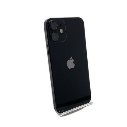 【全額返金保証】【最速発送】Apple iPhone iPhone 12 mini 64GB ブラック Softbank SIMフリー 白ロム 動作確認済 80%