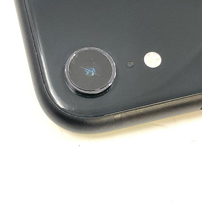 【最速発送】Apple iPhone iPhone XR 64GB ブラック au SIMフリー 白ロム【難有】 75%