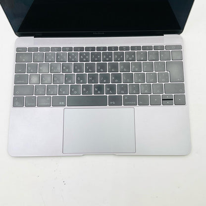 【最速発送】Apple MacBook 12インチ 2017 Dual-Core Intel Core m3 8GB SSD 256GB スペースグレイ 79%【難有】