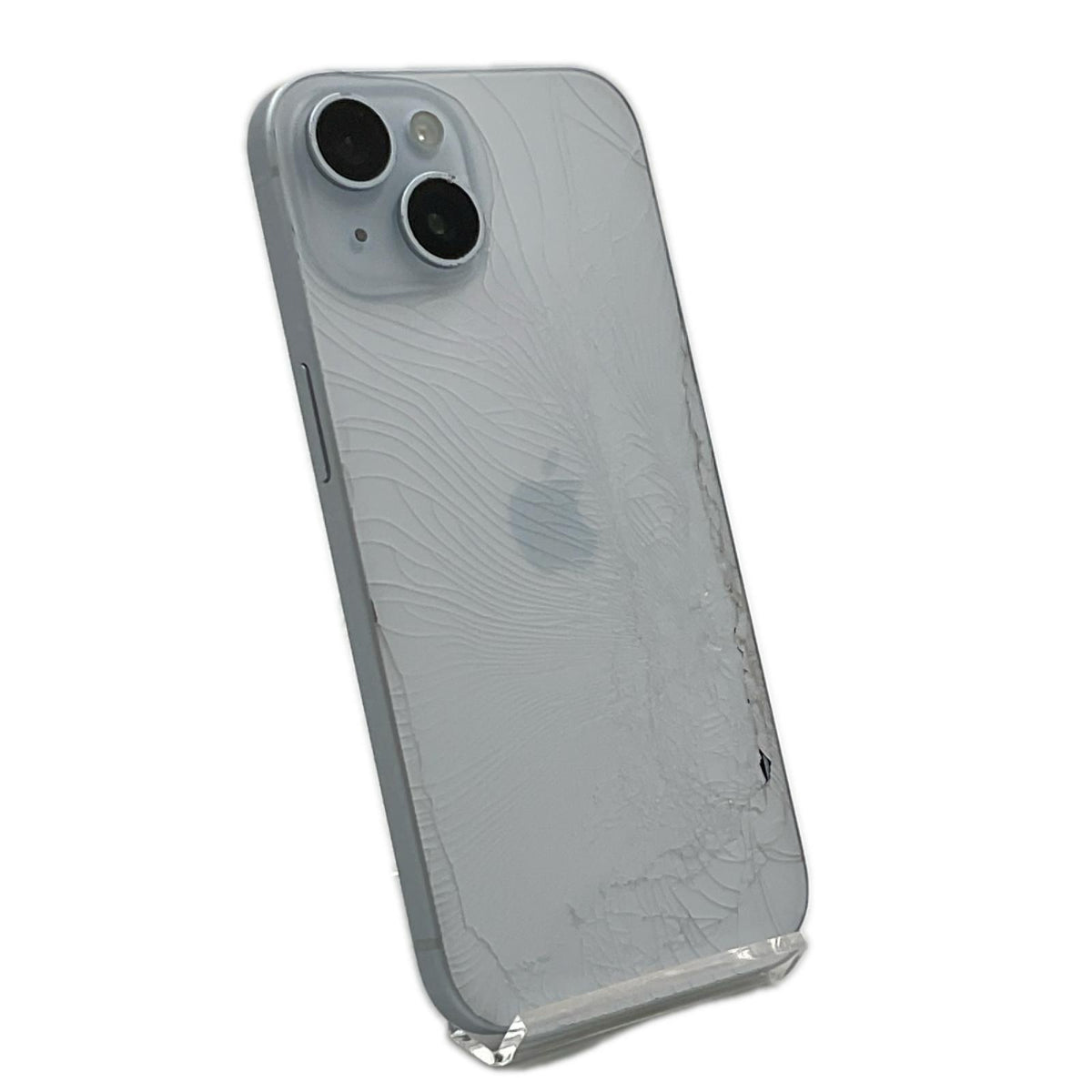 【最速発送】Apple iPhone iPhone 15 128GB ブルー docomo SIMフリー 白ロム【難有】 85%