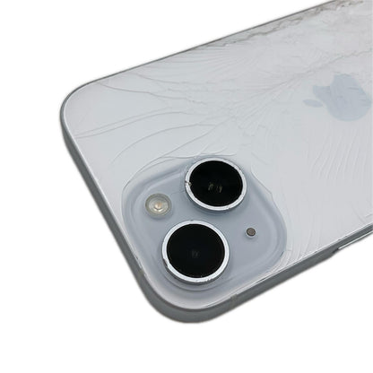【最速発送】Apple iPhone iPhone 15 128GB ブルー docomo SIMフリー 白ロム【難有】 85%