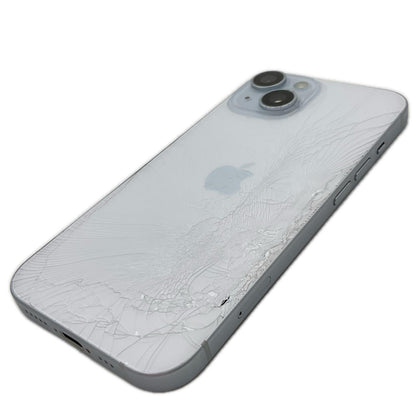【最速発送】Apple iPhone iPhone 15 128GB ブルー docomo SIMフリー 白ロム【難有】 85%
