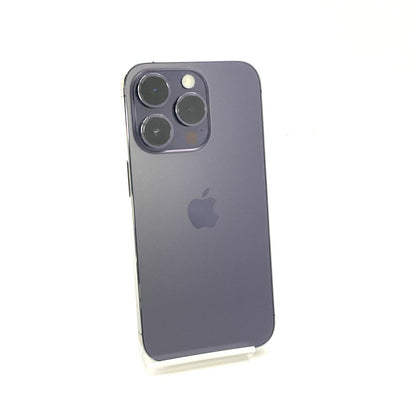 【全額返金保証】【最速発送】Apple iPhone iPhone 14 Pro 128GB ディープパープル docomo SIMフリー 白ロム 美品 動作確認済 84%