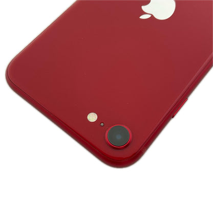 【最速発送】Apple iPhone iPhone SE (3rd generation) 64GB (PRODUCT)RED au SIMフリー 白ロム【難有】 78%