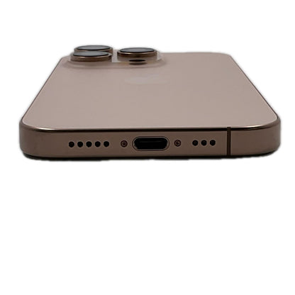 【全額返金保証】【最速発送】Apple iPhone iPhone 16 Pro 128GB デザートチタニウム Softbank SIMフリー 白ロム 美品 動作確認済 89%