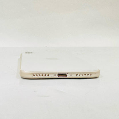 【全額返金保証】【最速発送】Apple iPhone iPhone SE (3rd generation) 128GB スターライト SIMフリー 白ロム 動作確認済 76%