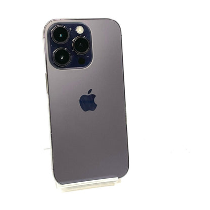 【全額返金保証】【最速発送】Apple iPhone iPhone 14 Pro 256GB ディープパープル SIMフリー 白ロム 動作確認済 86%
