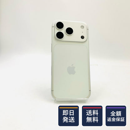 【全額返金保証】【最速発送】Apple iPhone iPhone 17 Pro 256GB シルバー SIMフリー 白ロム 超美品 動作確認済 93%