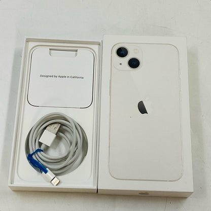 【全額返金保証】【最速発送】Apple iPhone iPhone 13 128GB スターライト 楽天モバイル SIMフリー 白ロム 動作確認済 75%