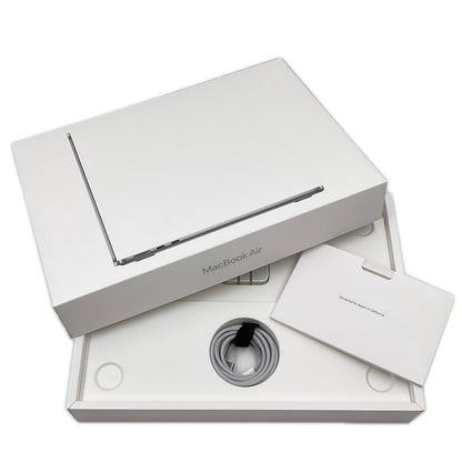 【全額返金保証】【最速発送】Apple MacBook Air 13.6インチ 2022 Apple M2 8GB SSD 512GB スペースグレイ 88% 美品 動作確認済